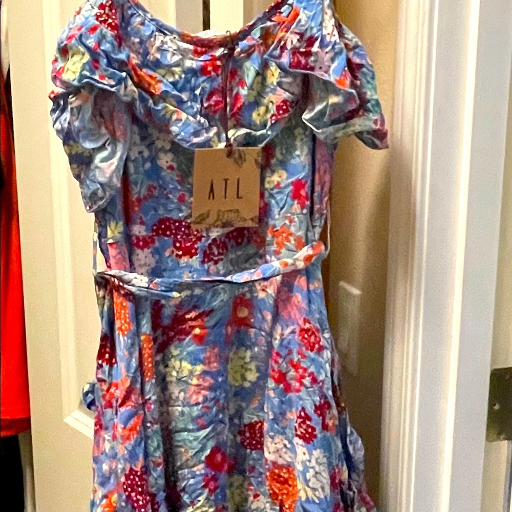 ATL Candy Florals dress size M